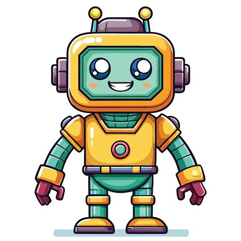 Robot Cartoon Simple 的图像结果