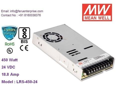 LRS-450-24 MEANWELL SMPS Power Supply Manufacturer,Supplier,Wholesaler ...