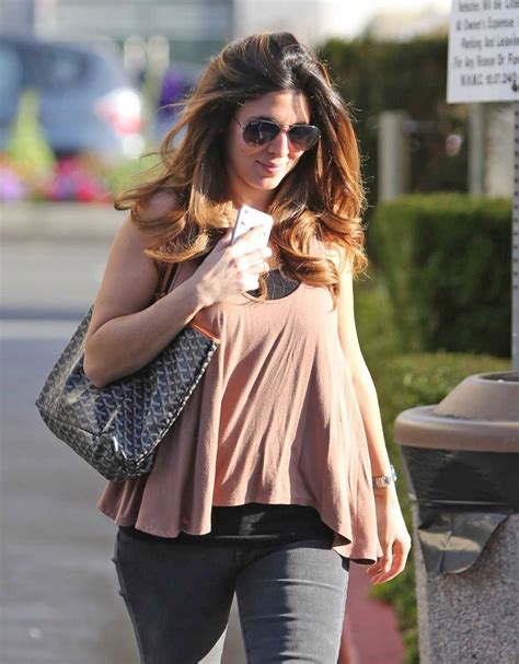 JAMIE LYNN SIGLER at Drybar in West Hollywood – HawtCelebs