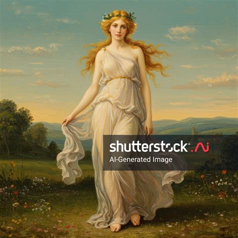 Classical Oil Painting Style Aphrodite Full AI-generated image 2585008303 | Shutterstock