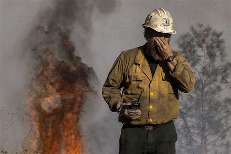 How wildfire smoke is devastating fire fighter health