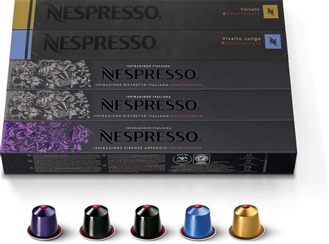 50 Nespresso Decaffeinated Capsules Mixed Variety : Amazon.co.uk: Grocery