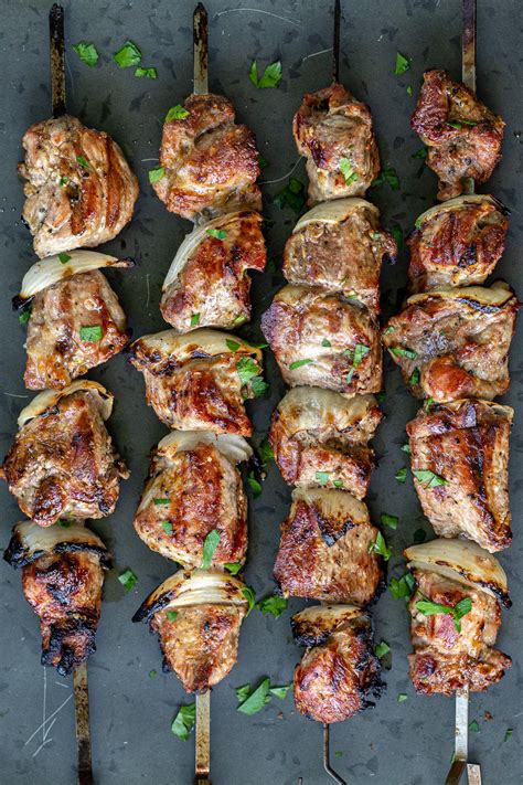 The Best Grilled Lamb Kabobs - Momsdish