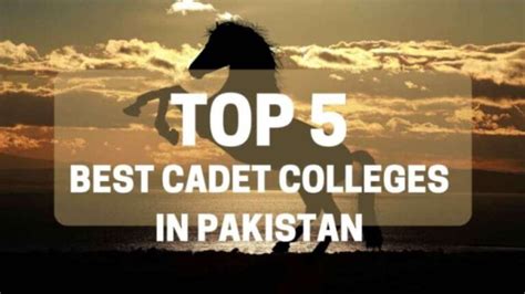 Top 5 Cadet Colleges in Pakistan - Military Colleges Ranking - Best ...