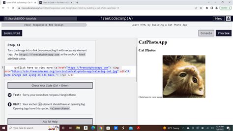 Image result for Step 67 HTML Freecodecamp