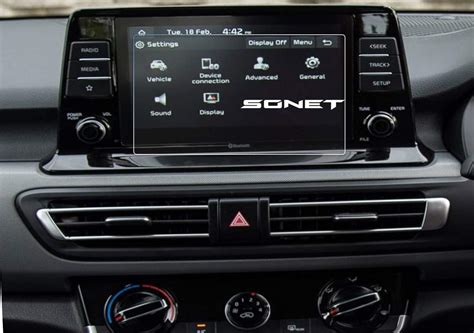 ROLENT GUARD Dashboard Screen System Guard for Kia Sonet HTK 8 inch Car ...