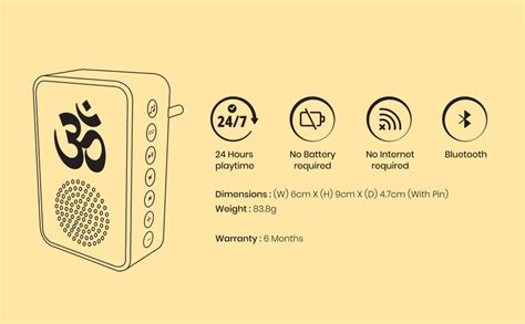 Carvaan Saregama Bhakti Plug Play Devotional Music Player - Pre-Loaded ...