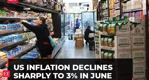 US inflation: US inflation hits two-year low; declines sharply to 3% in ...