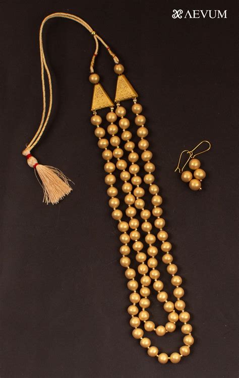 Terracotta Handmade Necklace Set - 4407 – AEVUM
