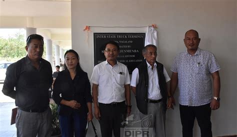 TEMJENMENBA INAUGURATES INTER STATE TRUCK TERMINUS AT KOHIMA | DIPR ...