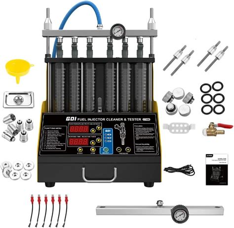 CT400 fuel injector 6-cylinder cleaner and tester | Ubuy India