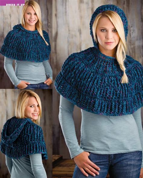 Quick Crochet Capelet Pattern 的图像结果