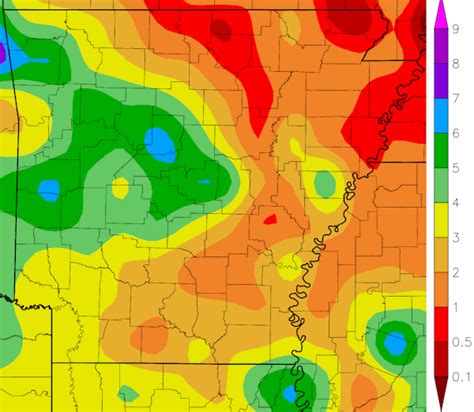 NWS Little Rock, AR - August, 2025 Monthly Summary