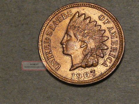 1907 Indian Head Cent 7974