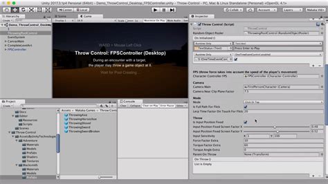 Unity Throw Object 的图像结果