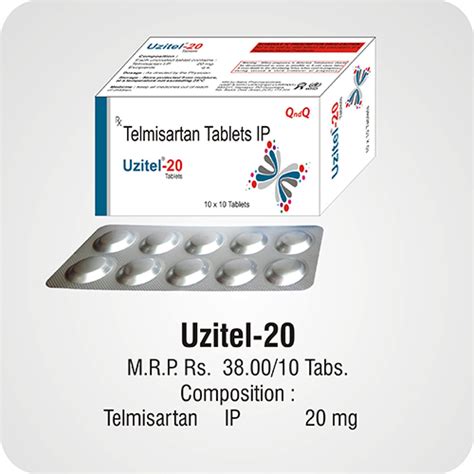 Uzitel 20 Tablets Medibyte A Division of Dr. Kumars Pharmaceuticals