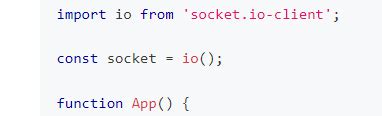 Navigation Using Socket.io Client React TypeScript 的图像结果