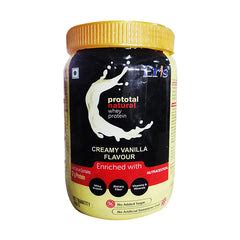 Prototal Natural Whey Protein Creamy Vanilla, 480gm – ClickOnCare