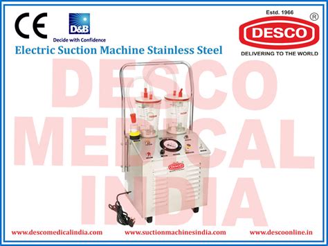 Electric Suction Machine MS EcoVac - Manufacturers, Suppliers ...