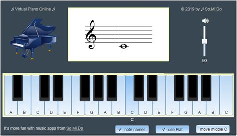 Virtual Piano Online ♫ SoMiDo Music