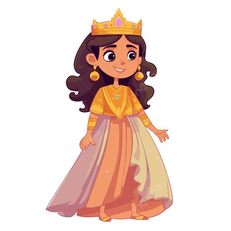 Queen Esther Vector, Sticker Clipart, In The Style Of, Lilia Alvarado ...