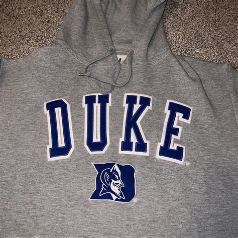 Vintage Duke University Hoodie Size: Tagged XL... - Depop