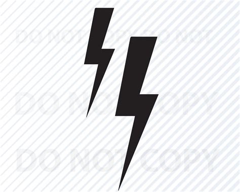 Lightning Bolts Clip Art