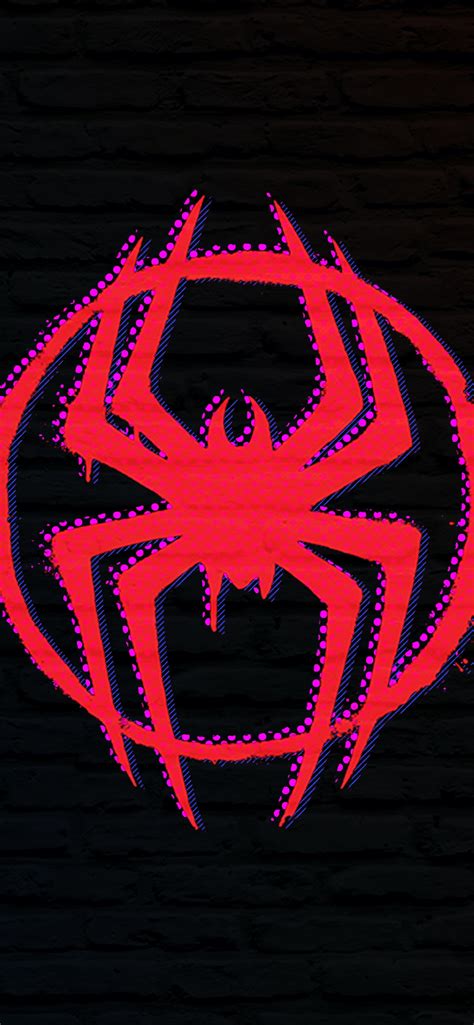 Miles Morales Wallpaper 4K, Logo