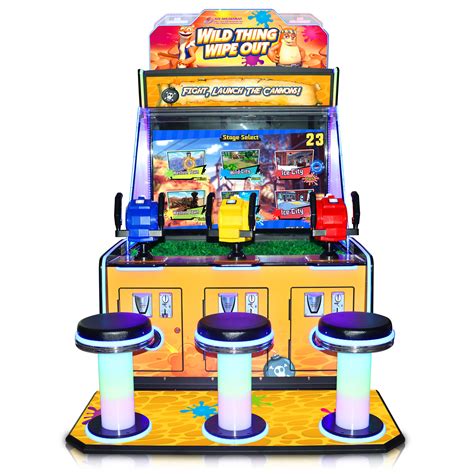 Wild-Thing Wipe-Out (3PL Water Shooting Game） | Shooting Game Machines ...