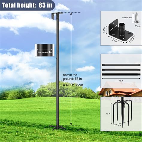Snapklik.com : Smart Bird Feeder Pole, 63 Inch New Upgraded Hummingbird ...