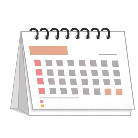 Monthly Desk Calendar Illustration, Monthly Calendar, Desk Calendar, Calendar Illustration PNG ...