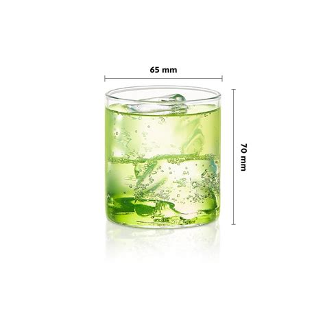 Buy Vision Squat Glass, Set of 6 205 ml x 6 at Best Price Online in ...