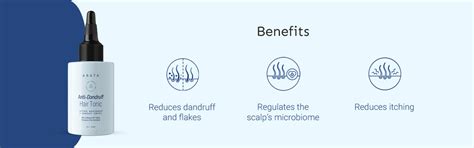 Arata Anti-Dandruff Serum (Tonic) for Women and Men | With Glycolic Ac