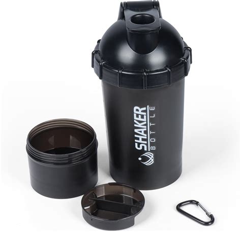 Amazon.com: VECH Shaker Bottle,16oz Protein Shaker Bottle,Leakproof ...