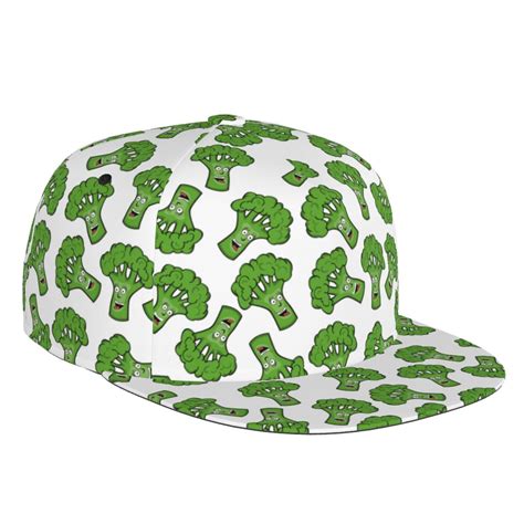 Baseball Cap - smiling broccoli cute funny Hats for Men/Women Low ...