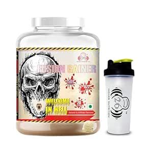 26 INCHES NUTRITION INC Fusion Gainer (Vanilla, 3kg + Free Shaker) Bulk ...