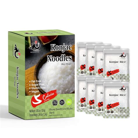 YUHO Shirataki Konjac Keto Rice: Gluten Free Plant India | Ubuy