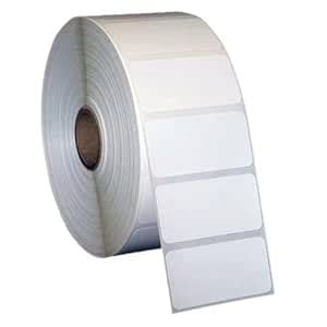 50X25MM Thermal Sticker Label Paper Roll (2X1 INCH) | Core Size 1 Inch ...
