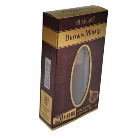 Al-Nuaim Brown Mirage Attar 6ml – Long-Lasting Alcohol-Free Perfume Oi ...