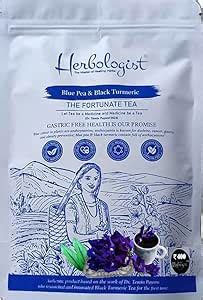 Herbologist Blue Pea & Black Turmeric Tea 30 gram : Amazon.in: Grocery ...
