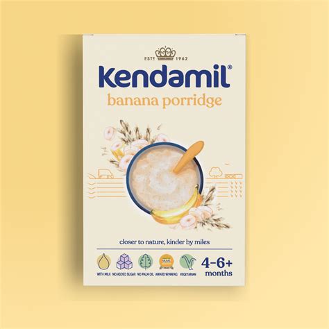 Shorter Shelf Life Banana Porridge | Baby Cereal | Baby Porridge | Kendamil
