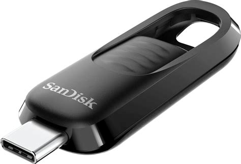SanDisk Ultra Slider USB Type-C Flash Drive, 128GB USB 3.2 Gen 1 ...