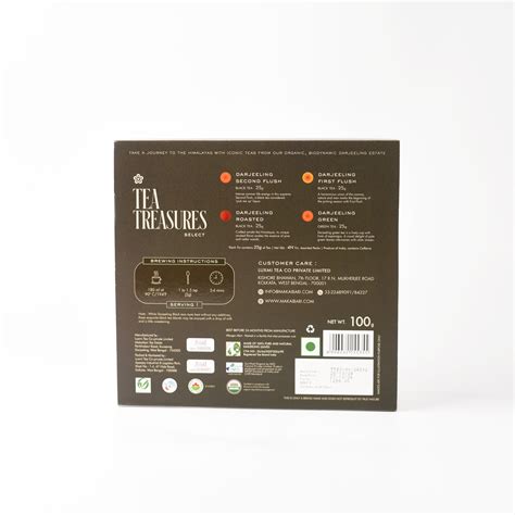 Makaibari Tea Treasures Select Gift Box - 25g X 4 pack