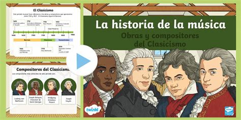 Presentación: La historia de la música - El Clasicismo