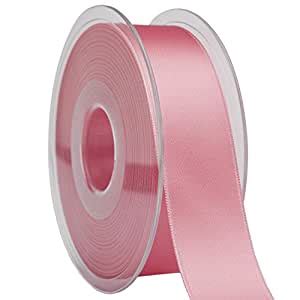 Morex Ribbon Swiss Satin 035, 1" x 27 yd, Pink Delight : Amazon.in ...