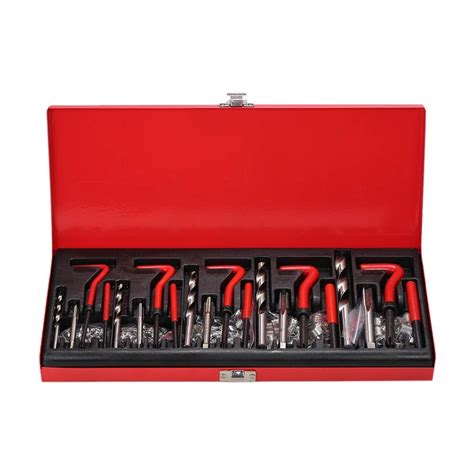 Buy 131-Piece Thread Repair Tool Kit, Professional M5-M12 Tap Drill ...