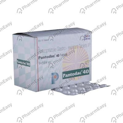 Pantodac 40 MG Tablet (4): Uses, Side Effects, Price & Dosage | PharmEasy