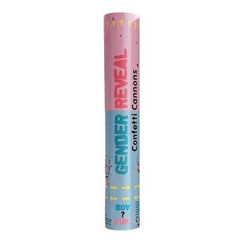 Bulk/Wholesale Gender Reveal Party Supplies | Gender Reveal Confetti Cannon