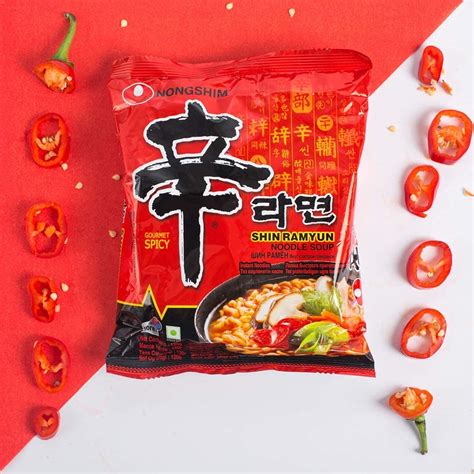 Nongshim Shin Ramyun Instant Noodles 120Gm*5Pack (Pack Of 5) (Imported ...