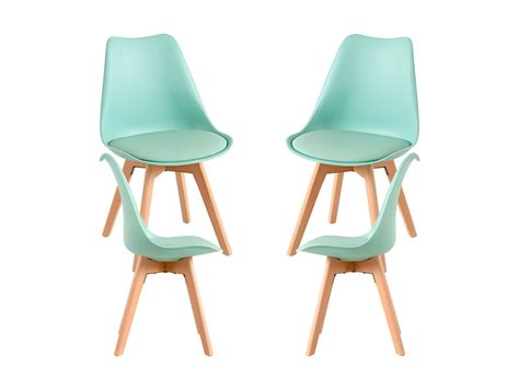 Pack 4 Sillas Synk Basic - Celadón